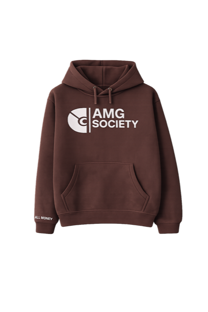 AMG Society Hoodie — Espresso Brown