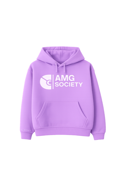 AMG Society Hoodie — Lavender
