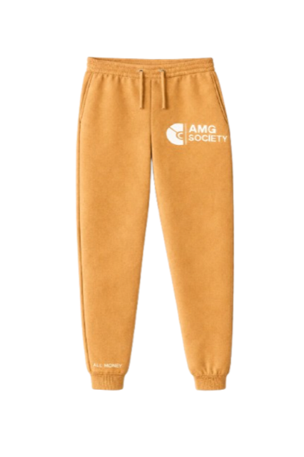 AMG Society Sweatpants — Camel