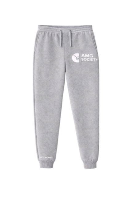 AMG Society Sweatpants — Heather Gray