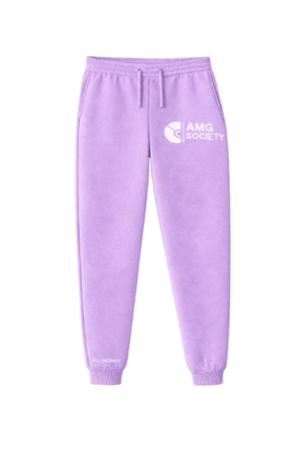 AMG Society Sweatpants — Lavender