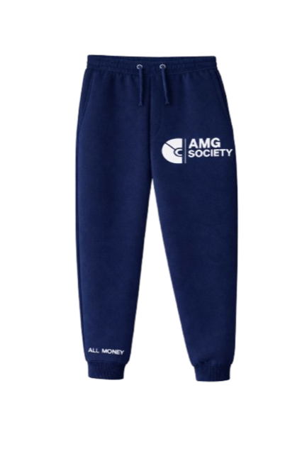 AMG Society Sweatpants — Midnight Navy
