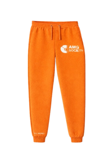AMG Society Sweatpants — Blaze Orange