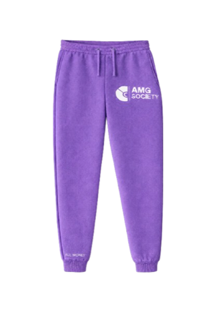 AMG Society Sweatpants — Royal Purple