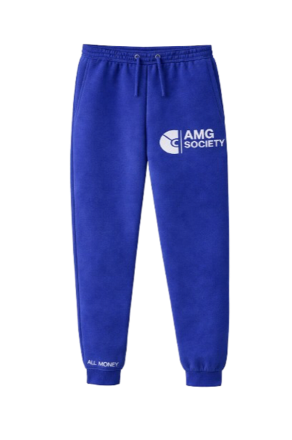 AMG Society Sweatpants — Royal Blue