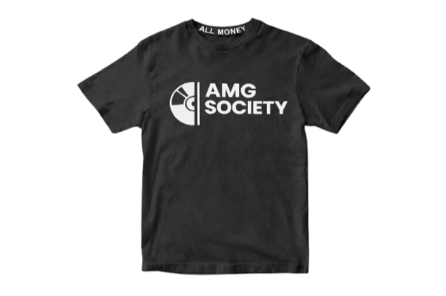 All Money Tee — Onyx Black