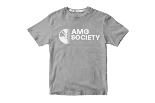 All Money Tee — Heather Gray