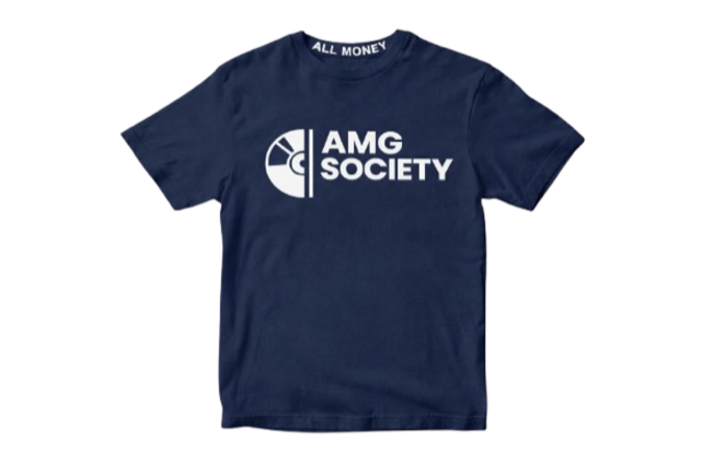 All Money Tee — Midnight Navy
