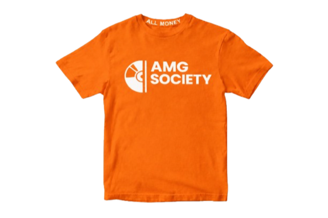 All Money Tee — Blaze Orange