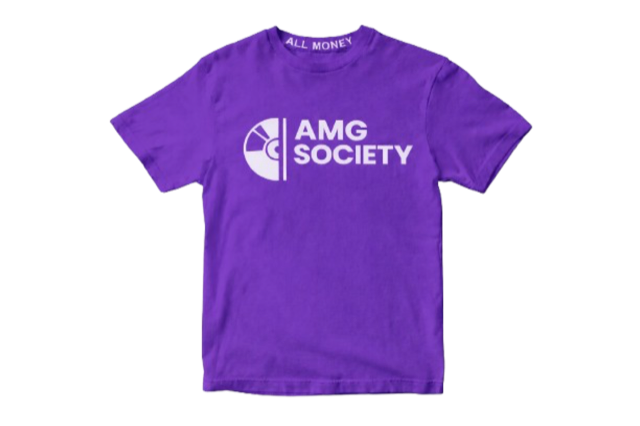 All Money Tee — Royal Purple