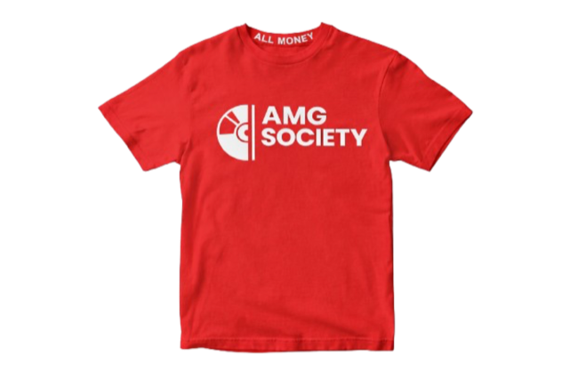 All Money Tee — Crimson Red
