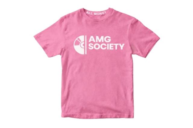 All Money Tee — Bubblegum Pink