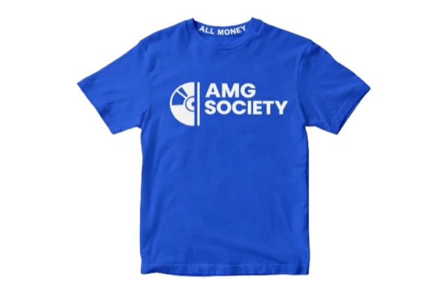 All Money Tee — Royal Blue